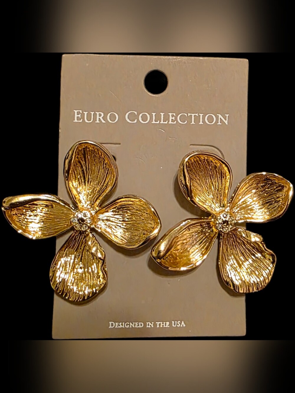 Floral Statement Earrings